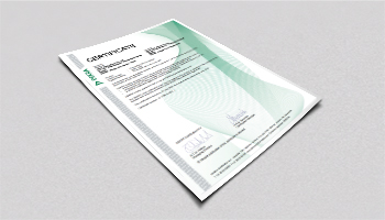 Ammonia Certificate