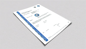 TÜV Certificate - Double Glass
