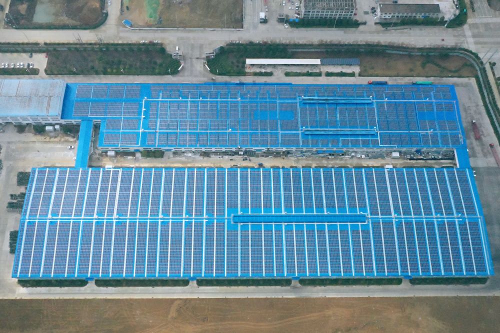中国安徽桐城4.03MW工商业屋顶项目