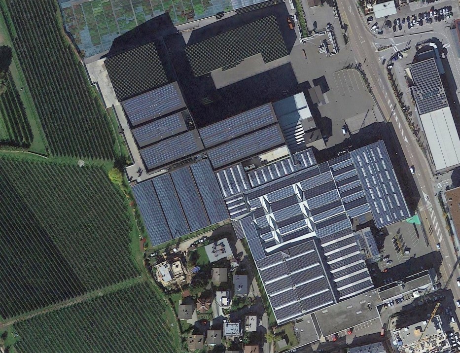 意大利Vahrn 1.3 MW工商业屋顶项目